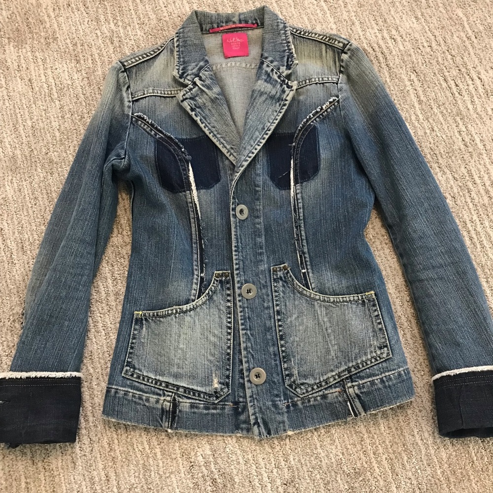 Jean Jacket - Nolita brand size 8 US 44 Italian